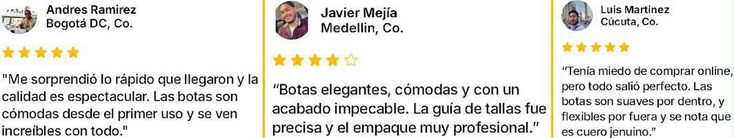 Testimonios de clientes Puma California